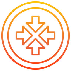 Fototapeta premium Meeting Point Icon