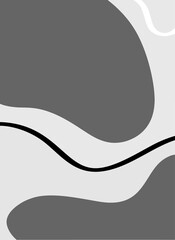 Black and white organic texture