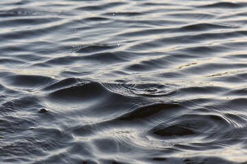 ripples on the water
