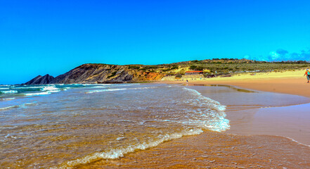 Praia da Amoreira bei Aljezur, Algarve (Portugal)