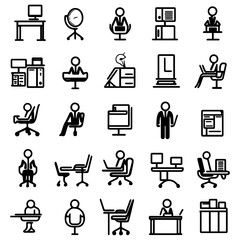 business, icon sheet about business, business icon