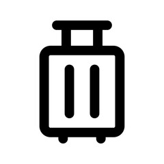luggage glyph icon