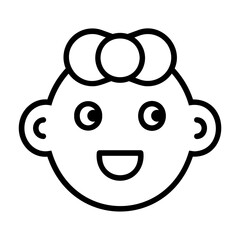baby smile girl