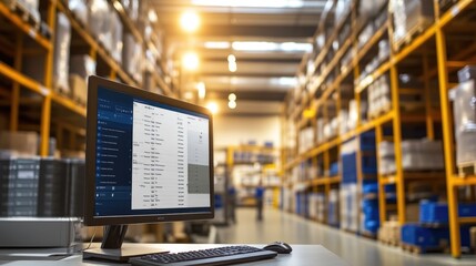 Efficient Inventory Management with AI Software in Modern Warehouse