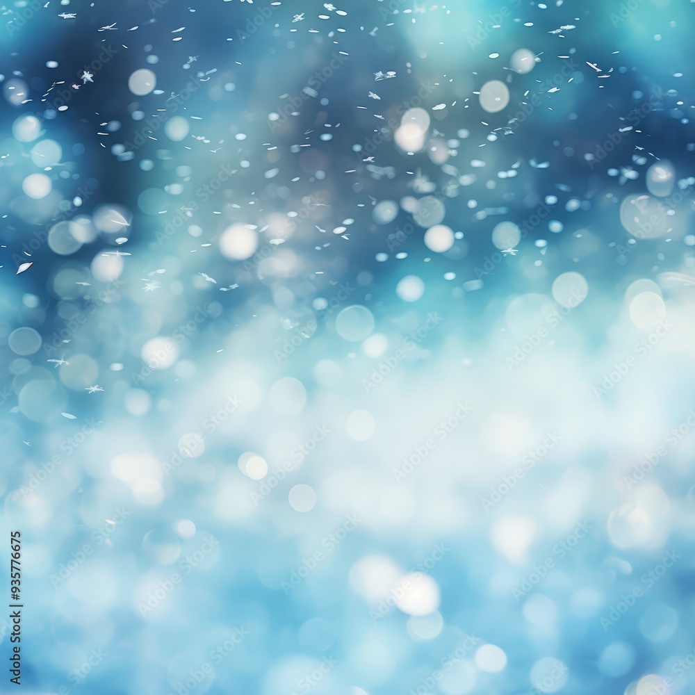 Canvas Prints abstract winter background