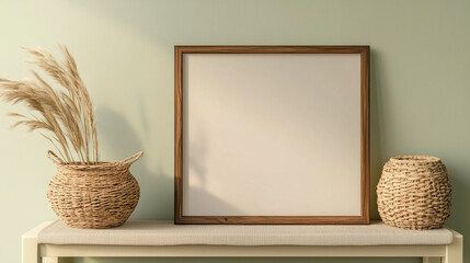 The frame and minimal display 