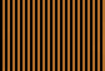 Shocking Bronze color and black color background with lines. traditional vertical striped background texture..