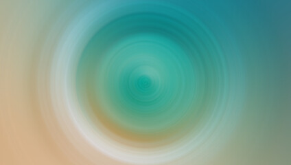 A blurred, circular motion effect image featuring soft tones of blue, green, and beige, resembling a serene abstract scene with a calming gradient.