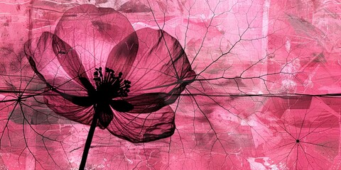Fototapeta premium pink rose flower