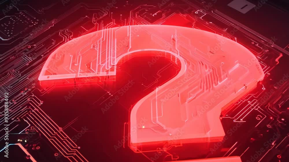 Poster exploring intricate circuit board designs under dramatic lighting in a tech lab atmosphere