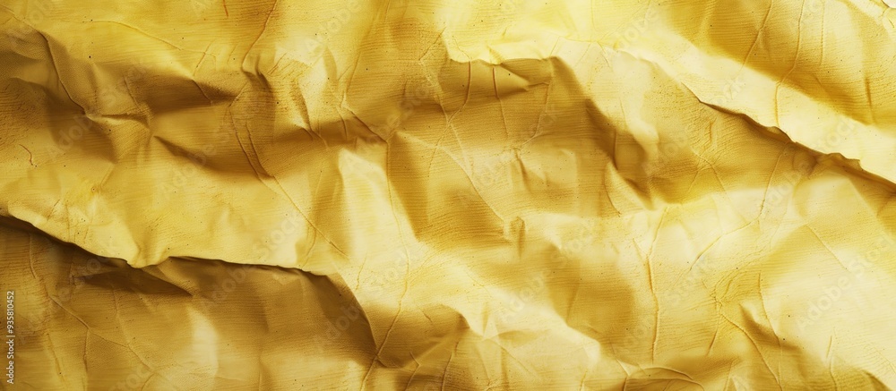Poster yellow paper texture background kraft paper in a horizontal orientation featuring a unique paper des