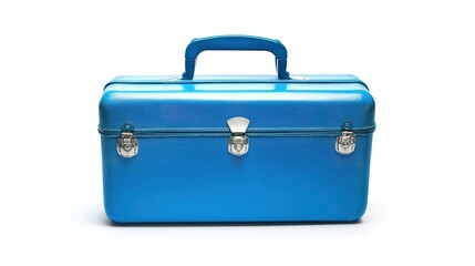 Suitcase in blue Tones: A Stylish and Vibrant Suitcase Displayed in Various Shades of blue, Featuring a Sleek Design and Modern Aesthetic,