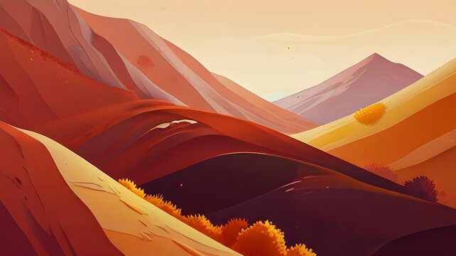 an animated HD background featuring organic, fluid movements of colors that flow and blend, using a warm, analogous color scheme (like reds, oranges, and yellows)