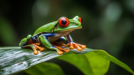 Costa Rican Red-Eyed Tree Frog