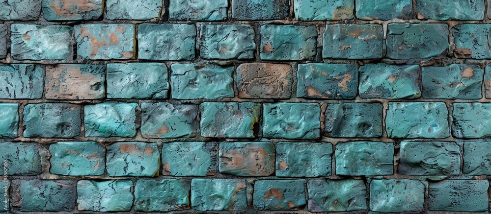 Poster pattern of wall bricks suitable for mobile phone screens display wallpaper screensaver lock screen a