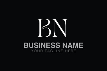 BN B bn initial logo | initial based abstract modern minimal creative logo, vector template image. luxury logotype logo, real estate homie logo. typography logo. initials logo