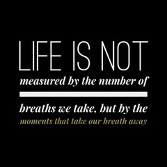 Obraz premium Motivational quotes for success. A positive message for students for success in life.