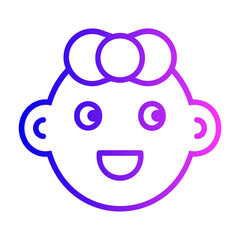baby smile girl