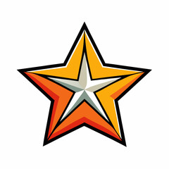 Obraz premium abstract star icon