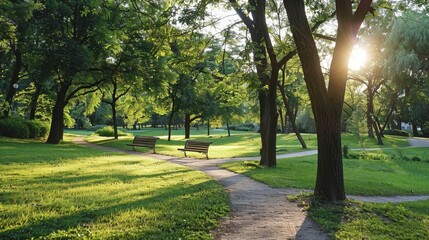 Natural parks protect landscapes and provide spaces for recreation.