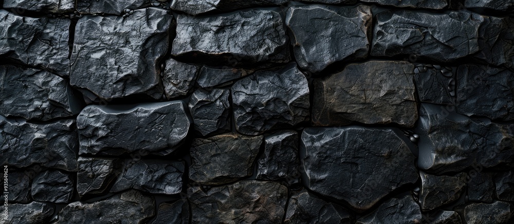 Poster black wall stone texture check out my portfolio for more. copy space image. place for adding text an
