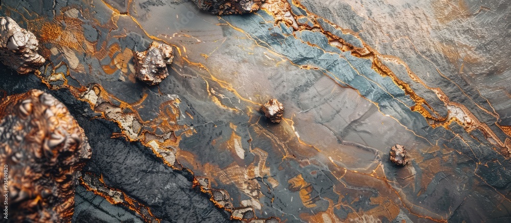 Poster new abstract design background featuring distinctive marble wood and rock textures. copy space image