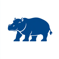 Obraz premium rhino vector illustration