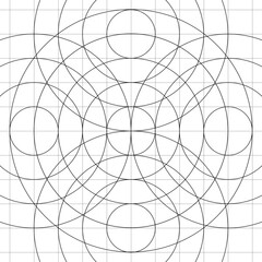 Obraz premium Grids for Logo Design - Logo Guides for Beginner