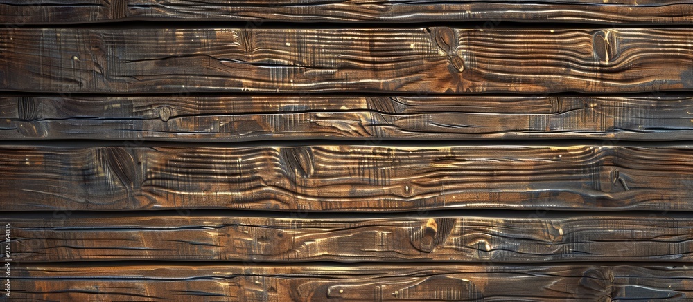 Poster seamless wood texture pattern wood board backdrop for presentations and text blank wooden plank for 