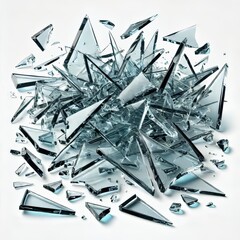  Explosion of Shattered Glass Shards, broken glass texture