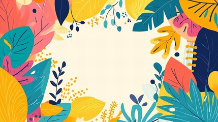 Fototapeta premium Modern Educational Illustrations: Vector Backgrounds for Presentations