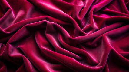 Obraz premium Deep red velvet fabric texture, luxurious soft material background