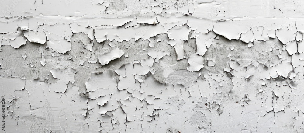 Poster white distressed weathered whitewashed wall texture. copy space image. place for adding text and des