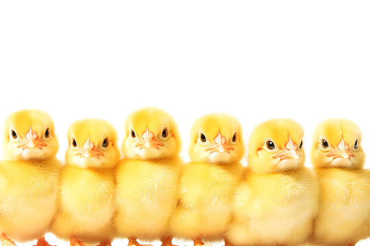 Yellow broilers chicken