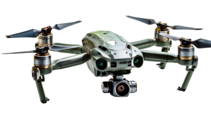 drone isolated on png