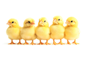 Yellow broilers chicken