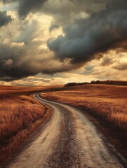 Fototapeta premium Endless Road to Nowhere