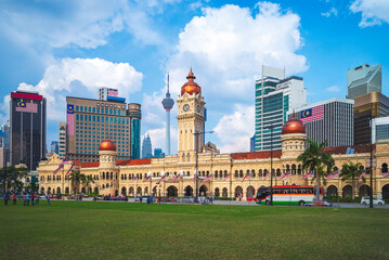 Sultan Abdul Samad building at Independence Square in Kuala Lumpur, Malaysia