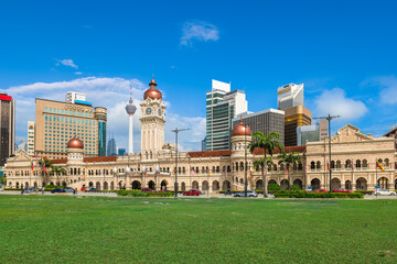 Sultan Abdul Samad building at Independence Square in Kuala Lumpur, Malaysia