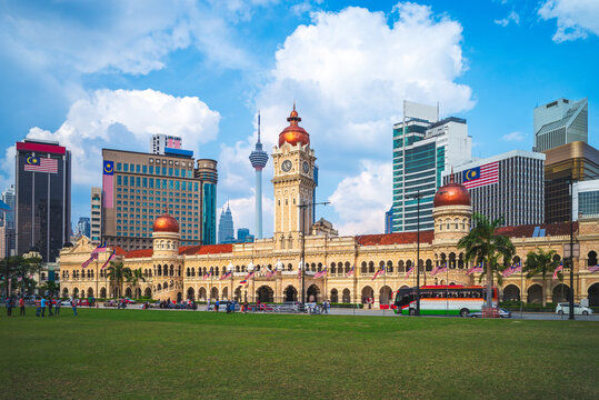 Sultan Abdul Samad building at Independence Square in Kuala Lumpur, Malaysia