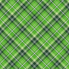 Seamless pattern in unique green colors for plaid, fabric, textile, clothes, tablecloth and other things. Vector image. 2