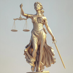 golden statue of justice