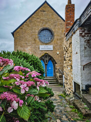 old stone house, church