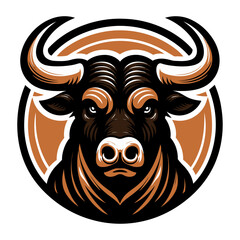 Bull vector illustration.