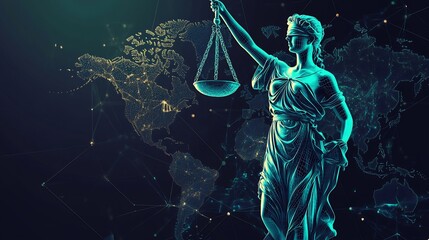 Lady Justice and the Global Network