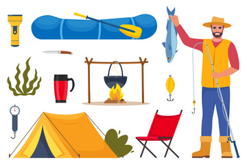 Obraz premium Fishing2-09.eps