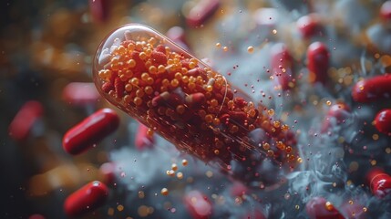 concept for medicine advertising