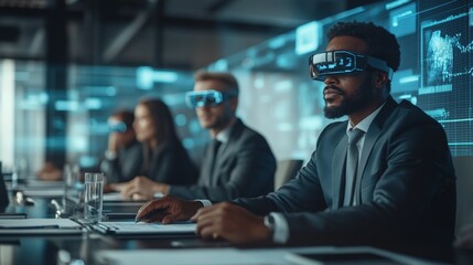 VR Business Meeting.