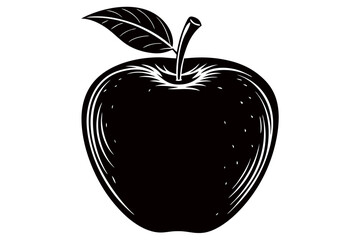 Creative fruit Silhouette Vector Art Illustration