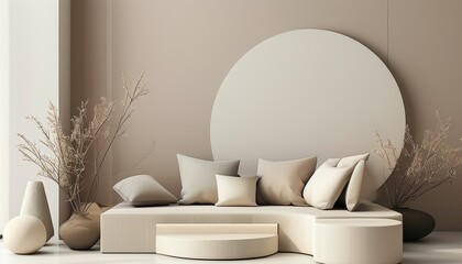 Abstract backgrounds with a soft gray dominant color